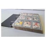 Collection of Hockey Cards in a Binder