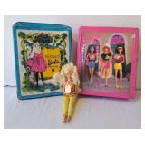 Vintage Barbie Cases & One Barbie