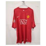 Manchester United Hargreaves #4 jersey. Size 3XL