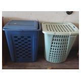 2 laundry baskets