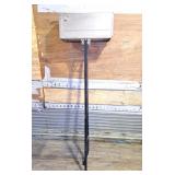 Metal mail box 67 1/2" h x 19 1/2" w