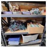 Large assortment of Christmas items!!! Lights,