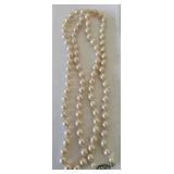 Vintage 30" String of Pearls