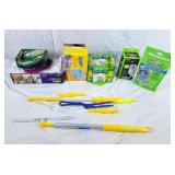 Swiffer dusters, partial boxes of refills, pad