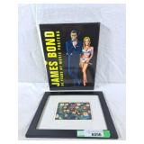 James Bond Movie Poster Book & Thirty Fish Print