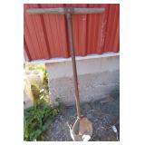 Vintage post hole digger