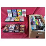 Collection of VHS tapes