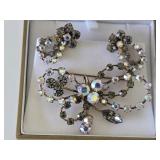 Austria Brooch & Earring Set