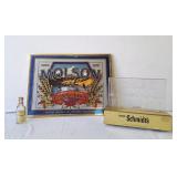 Molson Canadian Sign & Kodiak Light Up Sign