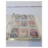 Collection of Baseball Cards in a Binder