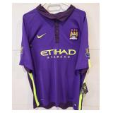 Manchester City Football Club Lampard #18 Jersey.