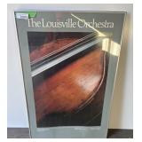 The Louisville Orchestra framed poster