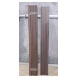 Mastercraft easy install track panels. 4ft x 6"