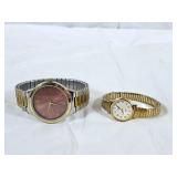 Pair of watches. 1 marked Timex