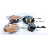 Gotham pot & fry pan, the rock pots and fry pan
