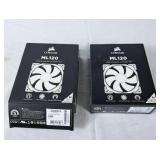 New in box Corsair ML120 120mm PC fans