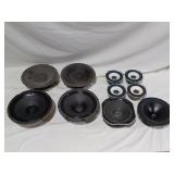 12, Assorted Speakers 2 Eminence Speakers, Vifa