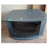 Sony glass front TV stand