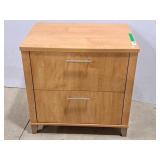 Modern 2 drawer storage cabinet