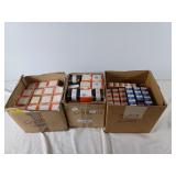 Assortment of vintage vacuum tubes: gu50, 6c45,