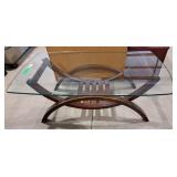 Modern Glass top coffee table