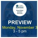 Preview Monday, November 3, 2025, at 3-5 pm