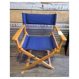 Folding director chair