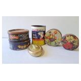 Assortment of Tins