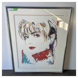 Framed Serialized print 20/225