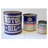 Oil & Lubricant Tins - Full