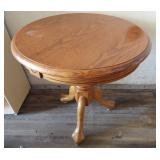 Vintage pedestal table