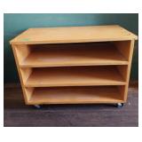 4 tier rolling storage table