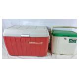 2 Coleman coolers