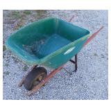 Yardworks plastic wheelbarrow