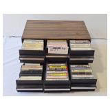 Cassette Tapes & Organizer Case