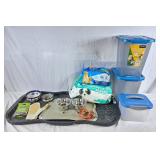 Pet supplies lot! Training pads, pet food