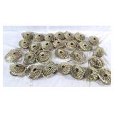 27 Coils of roofing nails 1 1/4" x .120