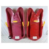 2 Pelican Snow Sleds