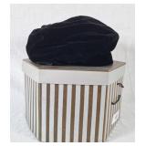 Vintage Velvet Ladies Hat w/Box