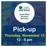 Pickup Thursday, November 13, 2025, at 12-5 pm