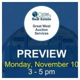 Preview Monday, November 10, 2025, at 3-5 pm