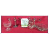 Candle Holders, Metal Bowl, Vase & Planter