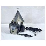 Swiss Hanging Bell w/Wall Bracket
