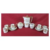 Hand Painted Nippon Tea Set