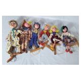 Vintage Marionette Puppets