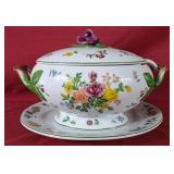 Franklin Mint Le Cordon Bleu Soup Tureen w/Ladle