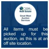 All items must be picked up for this auction