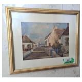 R. Wintz Print 22"Wx19"H