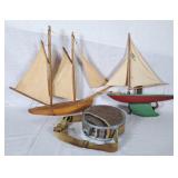 Vintage Star Yacht Birkenhead, Wood Sailboat &
