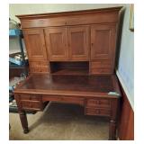 Stunning Antique Desk - Key Included for Locking